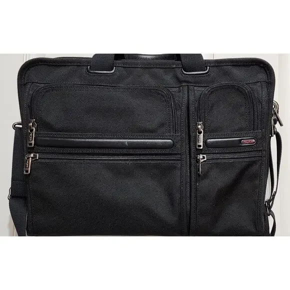 Tumi 26114D4 Alpha Large Screen Laptop Computer Briefcase